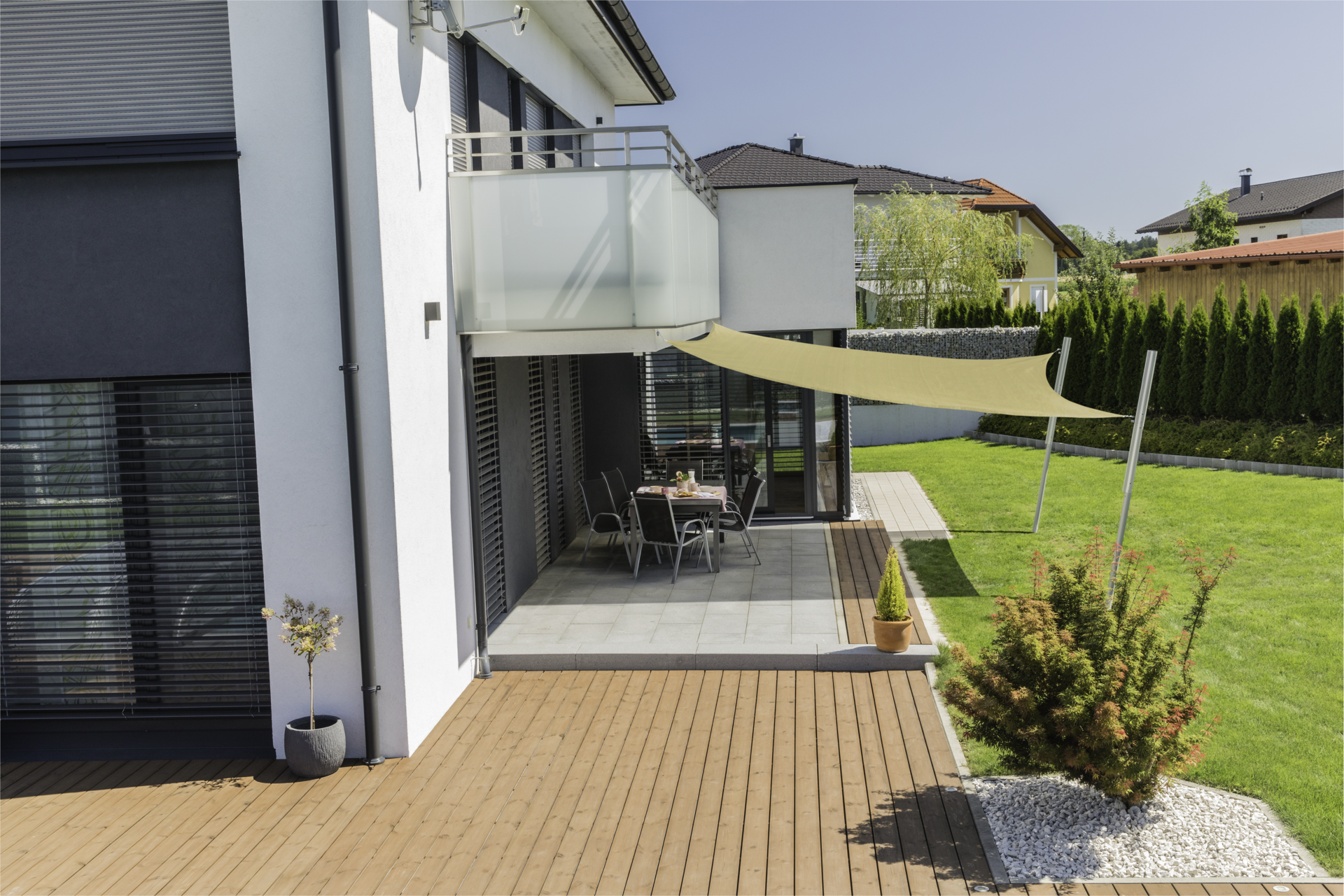 heim und haus markise anleitung SkyPergola SkyShade LED Sonnenmarkise Farbe Gestell:Anthracite ELEMENTERRE Schneider Sonnensegel - online