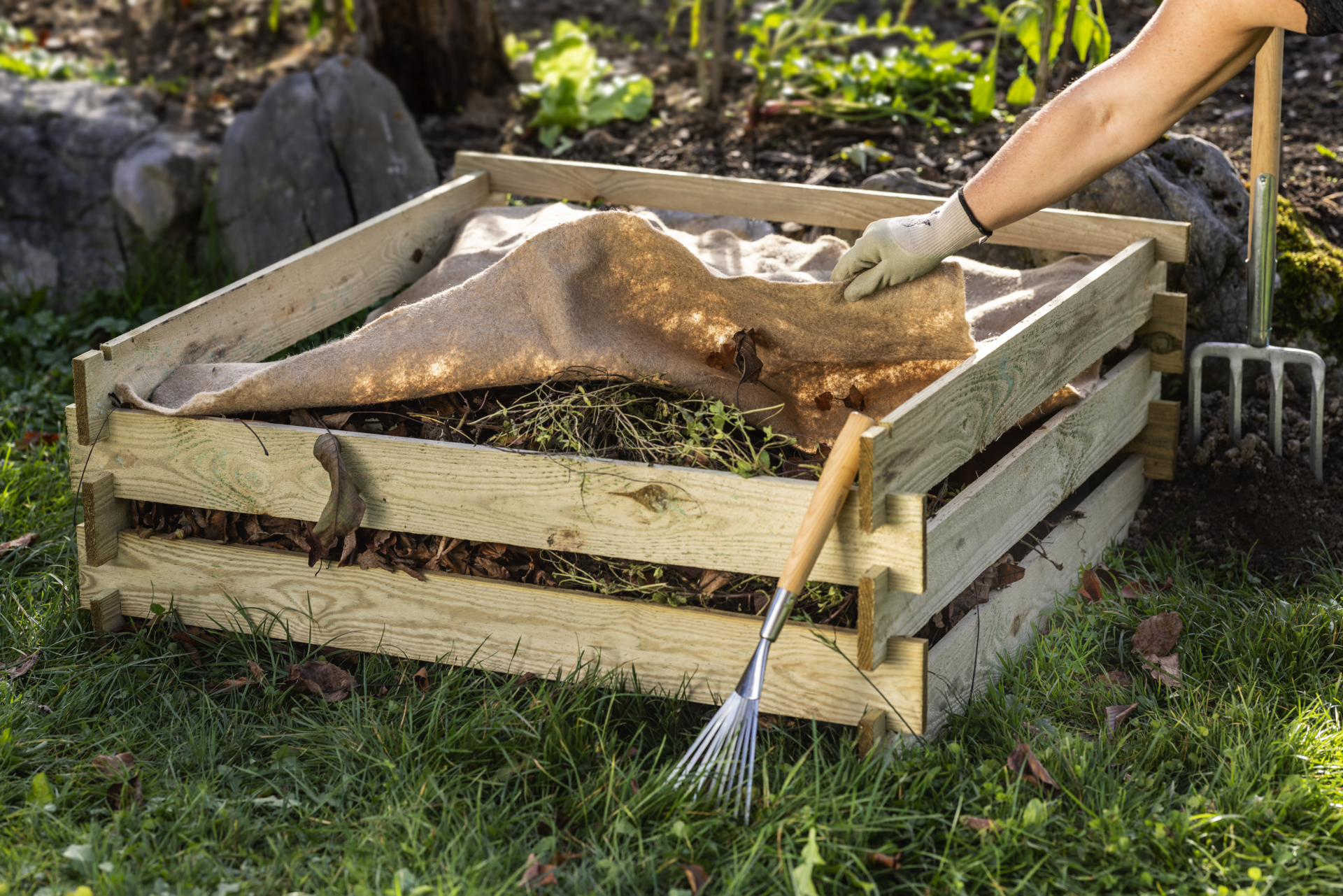 Jute compost protection fleece | products Windhager Home & Garden ...