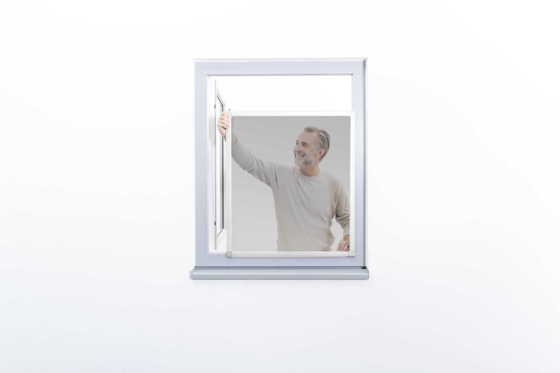 Fly Screen Window – Stretch-Up Screen | Windhager Home & Garden